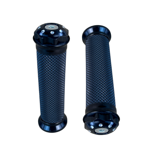 Black grips for 22.2mm handlebars Dax, Monkey, PBR, Pitbike.. 