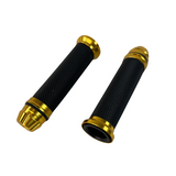 Poignées dorées pour guidons de 22,2 mm Dax, Monkey, PBR, Pitbike.. 