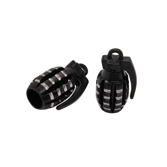 Bouchons de valve grenade - Universel - 2 pièces de couleurs différentes 