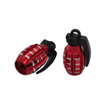 Bouchons de valve grenade - Universel - 2 pièces de couleurs différentes 