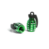 Bouchons de valve grenade - Universel - 2 pièces de couleurs différentes 