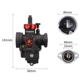 Nibbi PE19mm racing carburetor for 4-stroke engines Dax - Monkey - Skyteam - Cub 