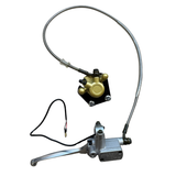 Dax komplette Upside-down-Gabel 45 mm goldfarben inklusive Zubehör – Länge 650 mm