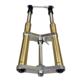 Dax komplette Upside-down-Gabel 45 mm goldfarben inklusive Zubehör – Länge 650 mm