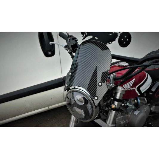 Pare-brise type Daytona aspect carbone Dax – Monkey 