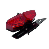 Feu arrière Diamant modèle LED rouge avec clignotants intégrés 