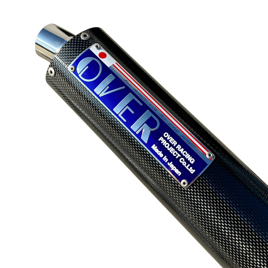OVER Racing Down Oval en acier inoxydable / carbone échappement Dax, Monkey, PBR.. 