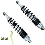 Rear springs / shock absorbers 330mm suitable for Dax black 