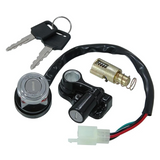 Komplettes Zündschloss - Lenkradschloss und Sitzbankschloss-Set für Dax 12 Volt 
