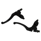 Ensemble d'extracteurs de freins et d'embrayage L/R noir pour guidons de 22 mm 