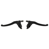 Ensemble d'extracteurs de freins et d'embrayage L/R noir pour guidons de 22 mm 