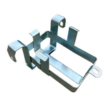Battery holder Dax for 12 volt battery color chrome 
