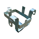 Battery holder Dax for 12 volt battery color chrome 
