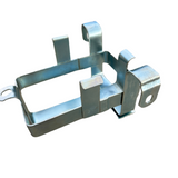 Battery holder Dax for 12 volt battery color chrome 