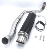Carbon exhaust underlying Dax and Monkey euro 2,3,4 and 5 (removable DB killer) 