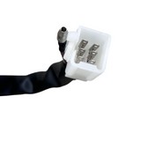 Speedometer suitable for Dax up to 140km/h white with black border 
