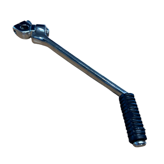 Kickstarter chrome pour blocs moteurs avec l'arbre kickstarter standard de 14 mm 