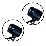 Blinker / Blinkleuchten Dax Rauchglas und 12V Lampe (2 Stück) 