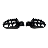 Aluminum Black Footpegs for Dax, Monkey, and pitbike 