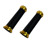 Poignées dorées pour guidons de 22,2 mm Dax, Monkey, PBR, Pitbike.. 