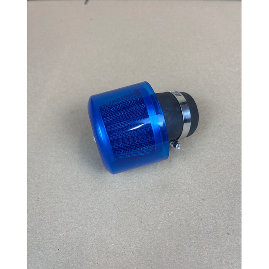 Luftfilter 35mm halb geschlossen - blau. Ohne Verpackung 