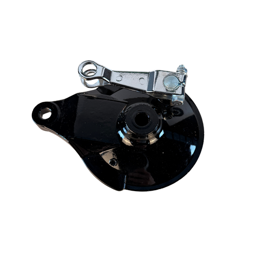 Moyeu arrière complet pour Dax pour pignon à 4 trous - chrome 