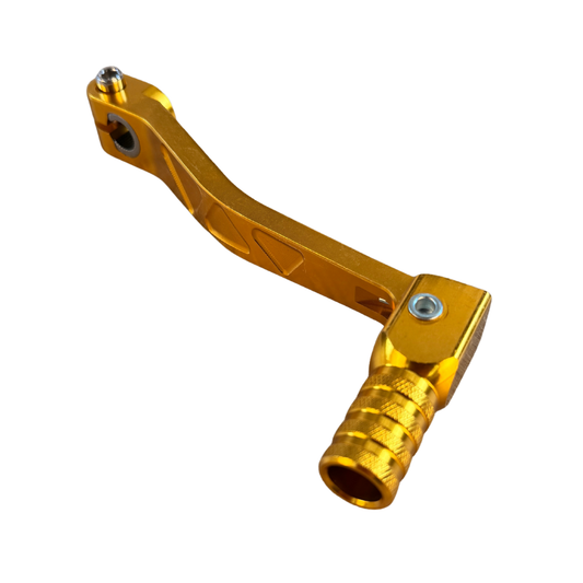 CNC-Schalthebel mit Dreiecksmuster Gold für 50cc - 125cc 
