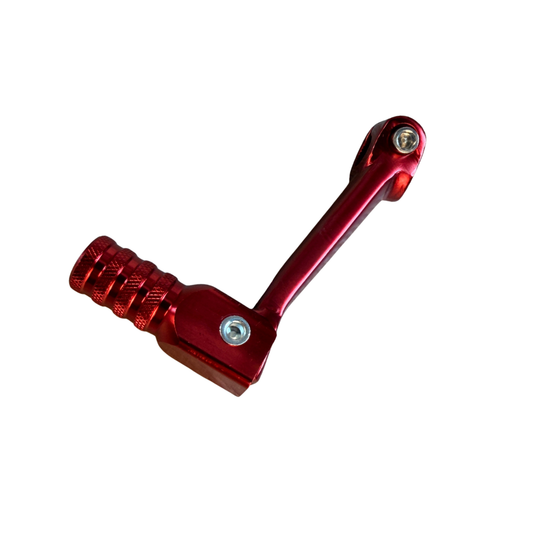 Pédale de changement de vitesse modèle court rouge pour 50cc - 125cc - Dax, Pitbike, Monkey.. 