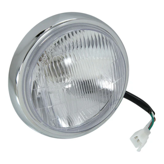 Originaler Scheinwerfereinbau – Honda Monkey Z50J / Gorilla mit E-Genehmigung 