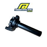 Nibbi quick throttle handle without cable - universal for 22mm handlebars 