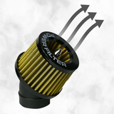 Power Filter Angled luchtfilter geschikt voor Dax, Monkey, Pitbike en andere