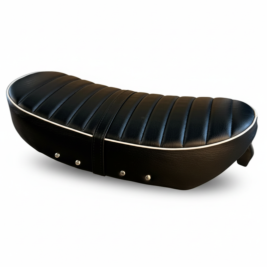 Selle basse pour Dax 2,5 et 3,5 litres Dax - style japonais noir avec bord blanc 