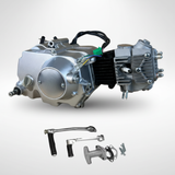 72cc 4-Takt-Schaltmotor Silber – 4 Gänge - Dax, Monkey, PBR.. 