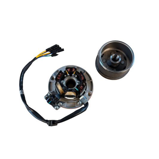 Verstärktes Schwungrad für mehr Drehmoment im unteren Bereich - für 12-Volt-Motorblöcke 