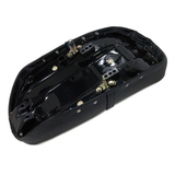 Low seat for Dax 2.5 and 3.5 liter Dax - Japanese style black with white border 