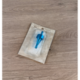 Benzinfilter hellblau für Dax und Monkey - schmutzige Verpackung 