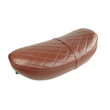 Saddle Dax banana brown with diamond pattern 5.5 Liter 