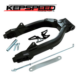 Hinterradschwinge Kepspeed Racing +6cm Dax schwarz 
