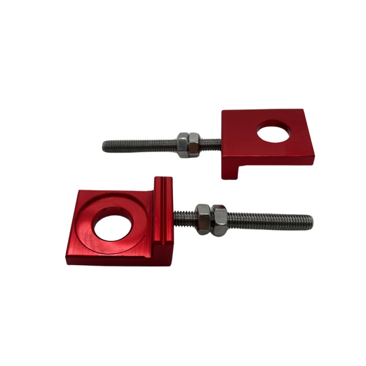 Tendeurs de chaîne Kepspeed rouges adaptés pour dax. 