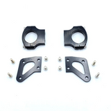 CNC-Schutzblechhalter, schwarz, passend für eine 45-mm-Upside-down-Gabel