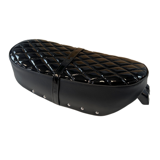 Dax saddle diamond pattern black for Honda, Skyteam, Zhenua,.. 