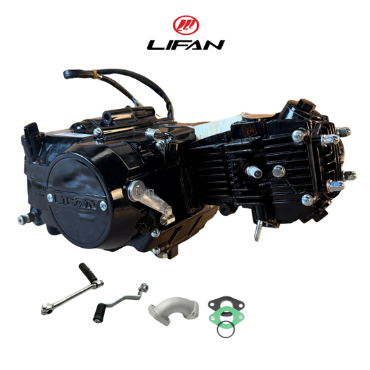 Bloc moteur Lifan 70cc noir - Manuel - 4 vitesses démarrage au kick. Dax,. (72cc) 
