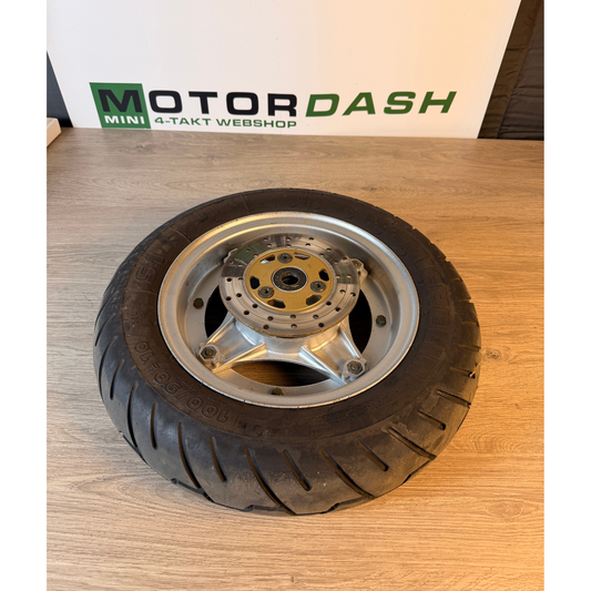 D'occasion - Roue avant Skyteam Dax : Pneu, jante, moyeu et disque de frein 