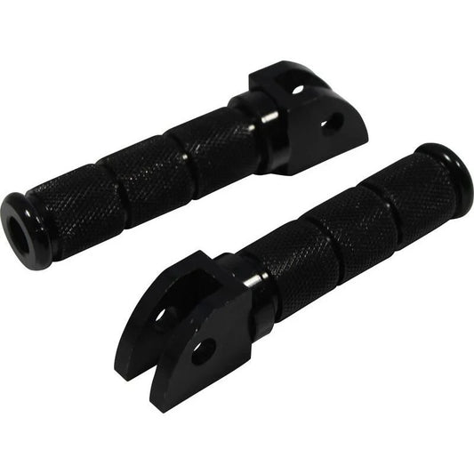Repose-pieds CNC - 21 mm noir pour modèles Dax et Monkey 