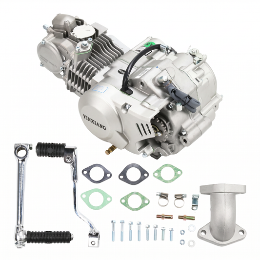 Bloc moteur complet YX 170cc superhead 12V CDI – accessoires inclus 