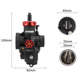 Nibbi Racing PE28 carburetor - suitable for Pitbike, Dax, Monkey and more
