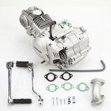 Bloc moteur YX 150cc avec volant d'inertie léger Look CRF – avec accessoires 