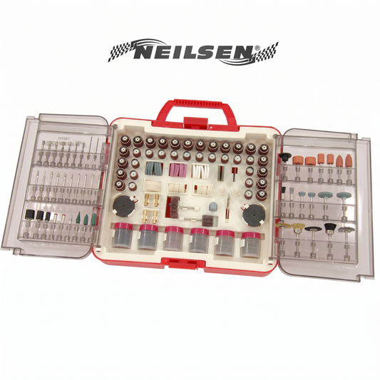Neilsen - 418-delige accessoire set voor mini roterende tool