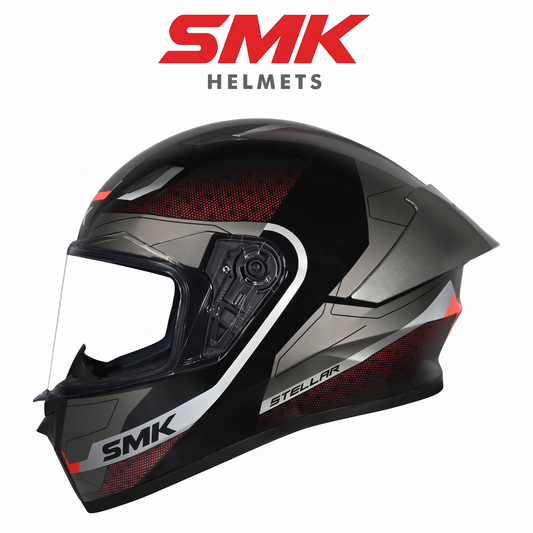 SMK Stellar Flight S01 - Casque intégral / Homologué ECE