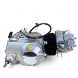 Moteur 110cc argent / gris - Manuel - 4 Vitesses kickstart. Dax,.. (108cc) 